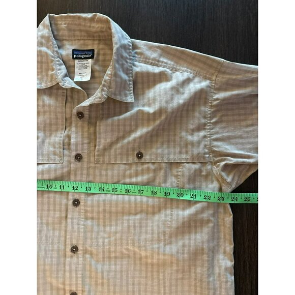 Patagonia Men's Island Hopper Organic Cotton Blend Long Sleeve Shirt Size L - Picture 6 of 7